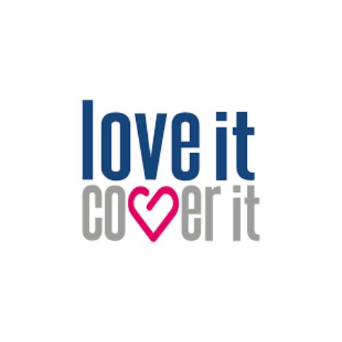 Loveit Coverit UK Logo