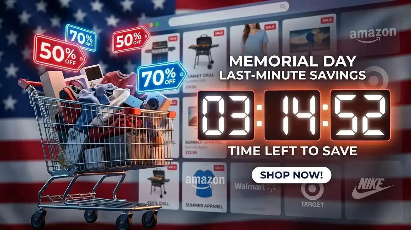 Last-Minute Memorial Day Deals: Grab These Before They’re Gone